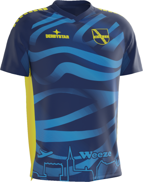 TSV Weeze Trikot mit EIGENNAME u. NUMMER - Lieferzeit ca. 90 Tage