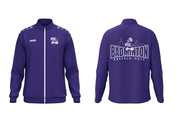 HSV Badminton Polyesterjacke Stadtwappen